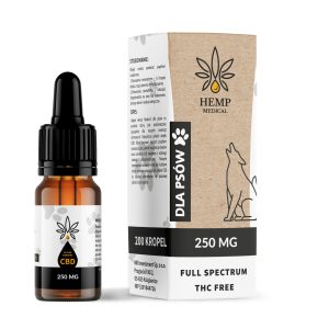 Olejek konopny dla psów