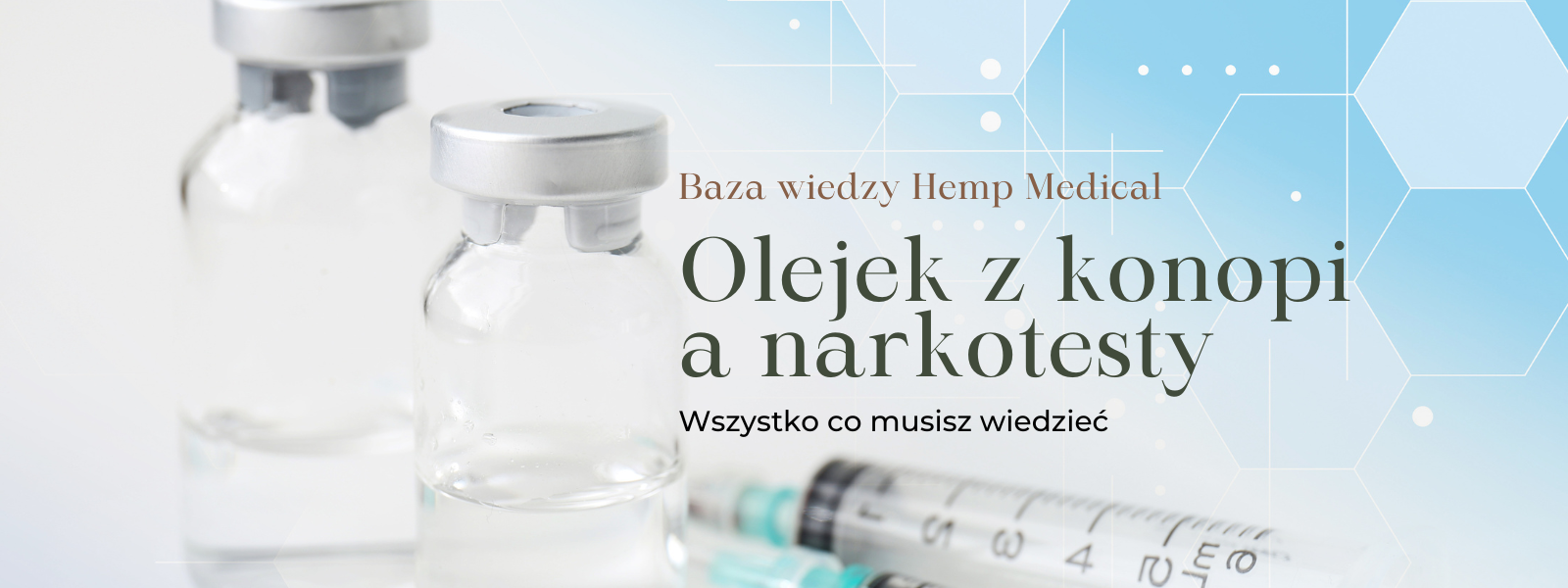 Olejek z konopi a narkotesty