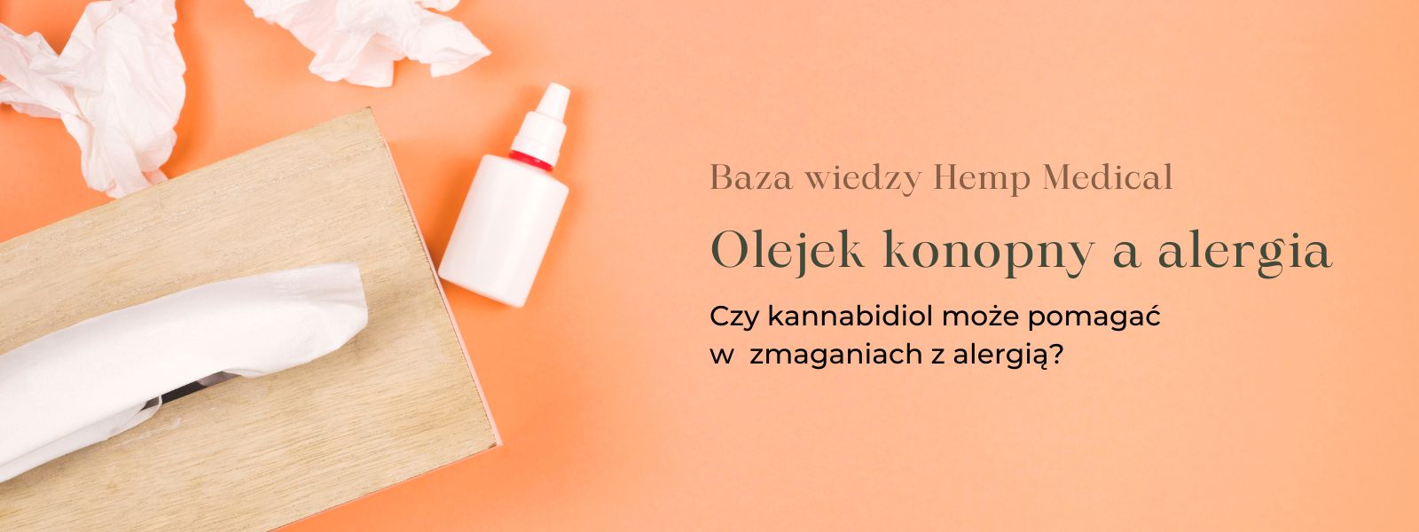 Olejek konopny a alergia